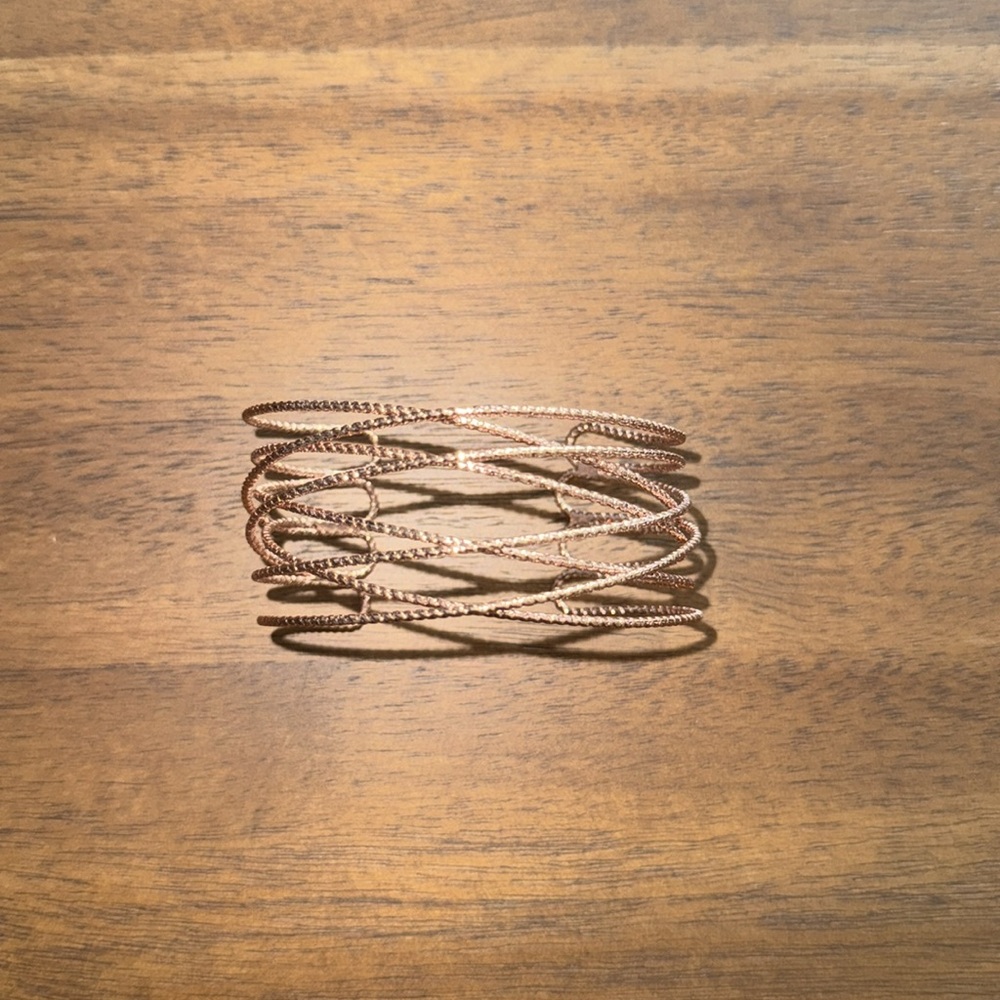 Rose Gold Cuff - Picture 2 of 3